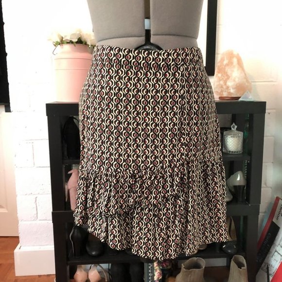 Free People (Anthropologie) Nadia Ruffle Wrap Mini - Picture 4 of 5